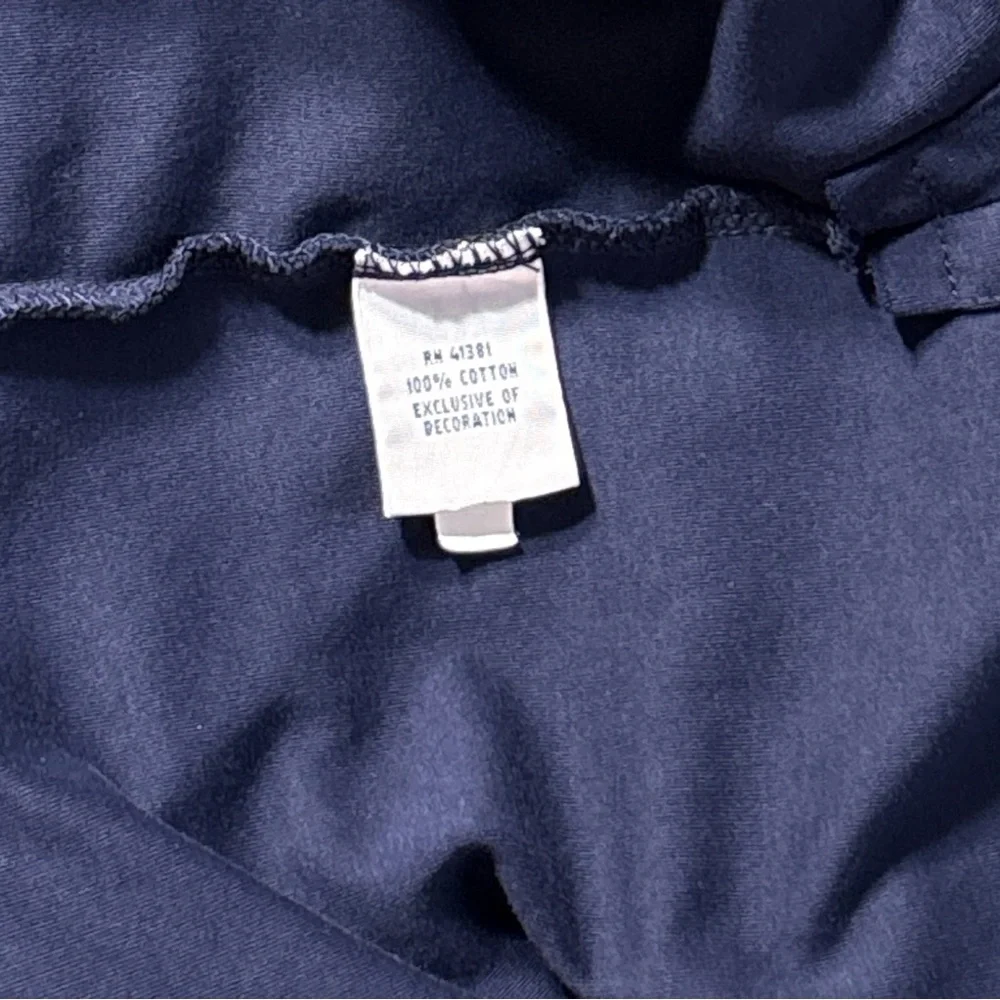Polo Ralph Lauren Pima Soft Touch Mens 2XB Navy Blue Long Sleeve Polo Shirt Pony
